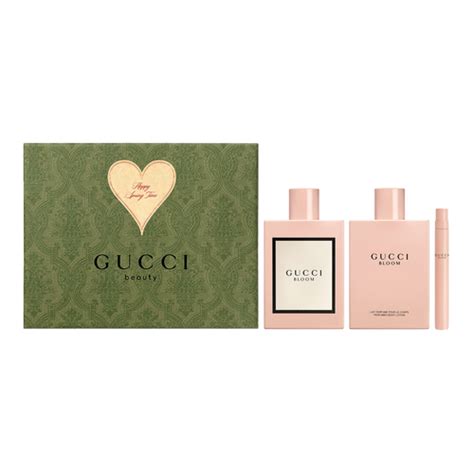 gucci blooms green tote|Gucci Bloom gift set in eau de parfum .